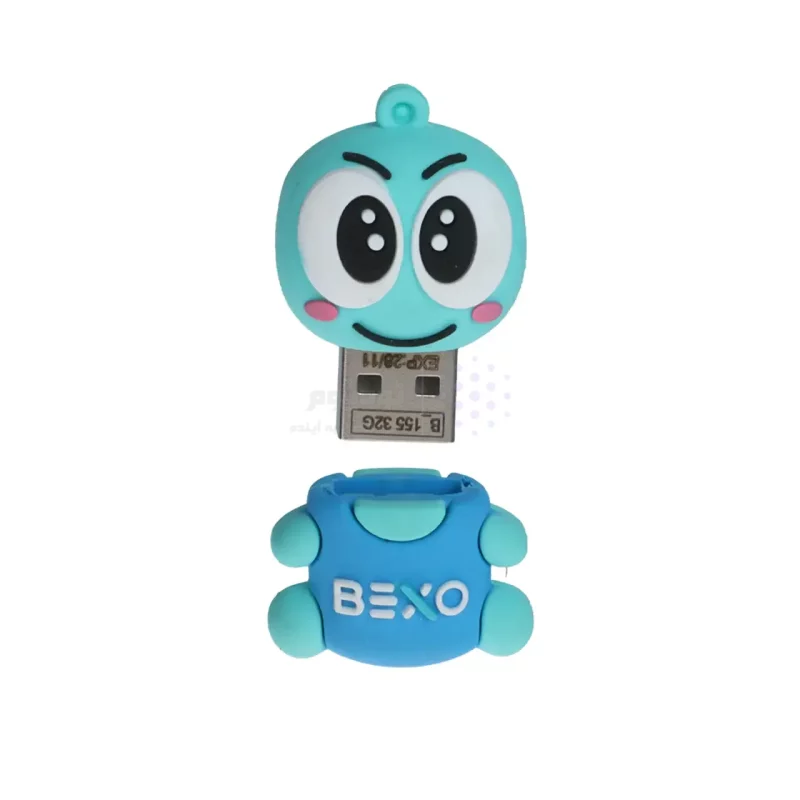 فلش مموری BEXO USB2.0 مدل BX-155 ظرفیت 32GB - عروسکی (گارانتی داده پردازی آواتک) - تصویر 4