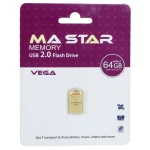 فلش مموری MA Star USB2.0 مدل Vega ظرفیت 64GB - طلایی (گارانتی فراگامان)