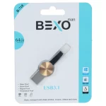فلش مموری BEXO USB3.1 مدل B-718 ظرفیت 64GB - طلایی (گارانتی داده پردازی آواتک)
