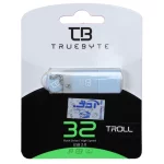فلش مموری TrueByte USB2.0 مدل Troll ظرفیت 32 گیگابایت - آبی (گارانتی مادام العمر آی تین)