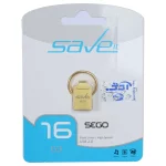 فلش مموری Save it USB2.0 مدل Sego ظرفیت 16GB - طلایی (گارانتی مادام العمر آی تین)