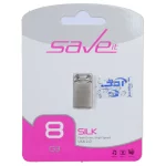 فلش مموری Save it USB2.0 مدل Silk ظرفیت 8GB - نقره ای (گارانتی مادام العمر آی تین)