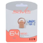 فلش مموری Save it USB2.0 مدل Sego ظرفیت 64GB - رزگلد (گارانتی مادام العمر آی تین)