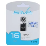 فلش مموری Save it USB2.0 مدل Sab ظرفیت 16GB - مشکی (گارانتی مادام العمر آی تین)