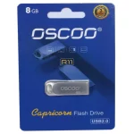 فلش مموری OSCOO USB2.0 مدل R11 ظرفیت 8 گیگابایت - نقره ای (گارانتی سورین)