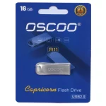 فلش مموری OSCOO USB2.0 مدل R11 ظرفیت 16 گیگابایت - نقره ای (گارانتی سورین)