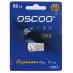 فلش مموری OSCOO USB2.0 مدل RM11 ظرفیت 32 گیگابایت - نقره ای (گارانتی سورین)