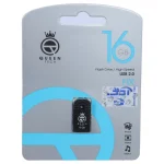 فلش مموری Queen tech USB2.0 مدل Fix ظرفیت 16GB - مشکی (گارانتی مادام العمر شرکت آی تین)