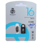 فلش مموری Queen tech USB2.0 مدل Core ظرفیت 16GB - مشکی (گارانتی مادام العمر شرکت آی تین)
