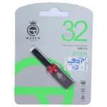 فلش مموری Queen tech USB2.0 مدل DISK ظرفیت 32GB - قرمز (گارانتی مادام العمر شرکت آی تین)