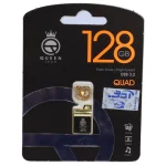 فلش مموری Queen tech USB3.2 مدل QUAD ظرفیت 128GB - طلایی (گارانتی مادام العمر شرکت آی تین)