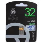 فلش مموری Queen tech USB3.2 مدل QUEST ظرفیت 32GB - طلایی (گارانتی مادام العمر شرکت آی تین)