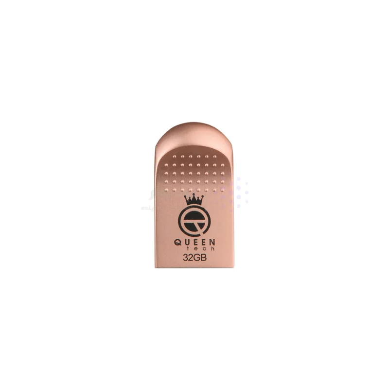 Queen KNOB USB2.0 Flash Memory-32GB رزگلد (گارانتی مادام العمر شرکت آی تین) - تصویر 3