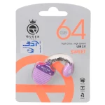 Queen Sweet USB2.0 Flash Memory-64GB بنفش (گارانتی مادام العمر شرکت آی تین)