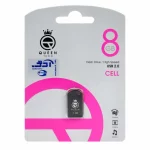 Queen CELL USB2.0 Flash Memory - 8GB مشکی (گارانتی مادام العمر شرکت آی تین)