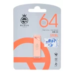 Queen STEEL USB2.0 Flash Memory - 64GB (گارانتی مادام العمر شرکت آی تین) رزگلد