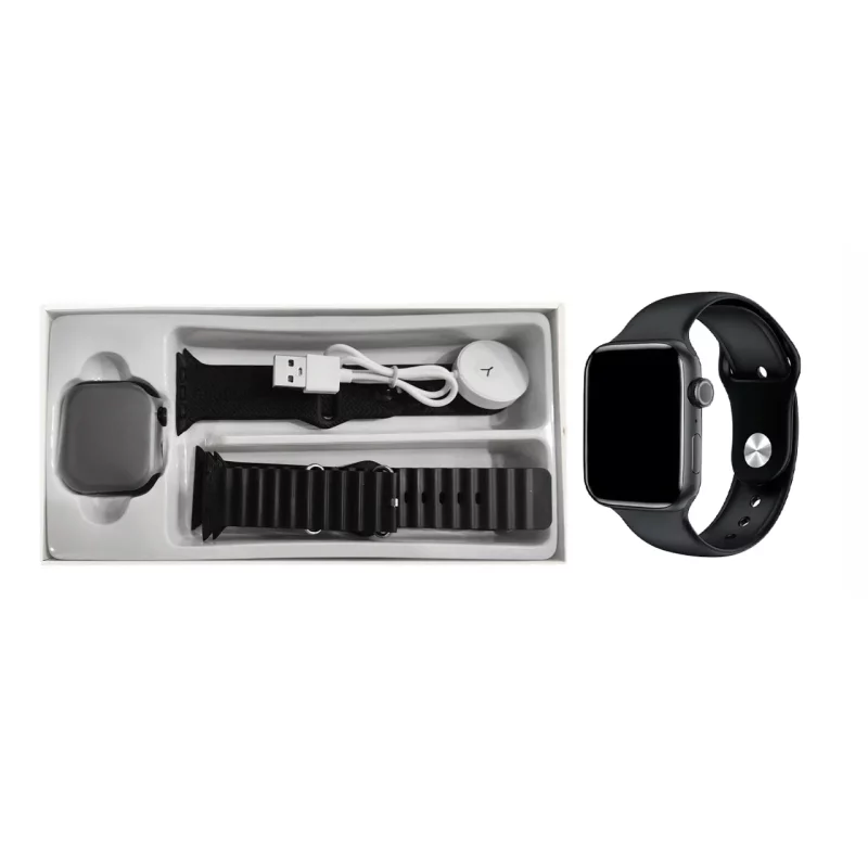پک ساعت هوشمند KEQIWEAR مدل KW92 Mini - مشکی - تصویر 2