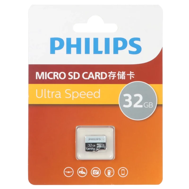PHILIPS Ultra MicroSDHC Class 10 U3 - 32GB (گارانتی IPM) - تصویر 2