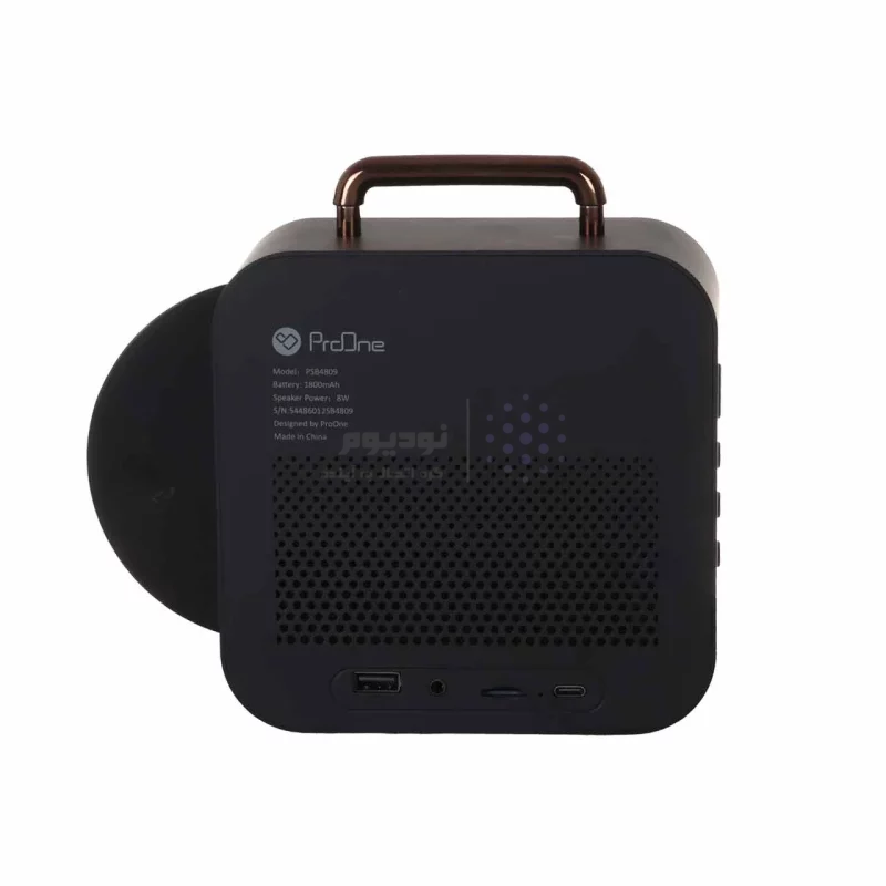اسپیکر بی سیم شارژی 8 وات ProOne مدل SKY series PSB4809 - مشکی (قابلیت چراغ خواب) - تصویر 4