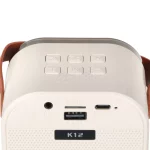 اسپیکر بی سیم مدل K12 - کرم - تصویر 6