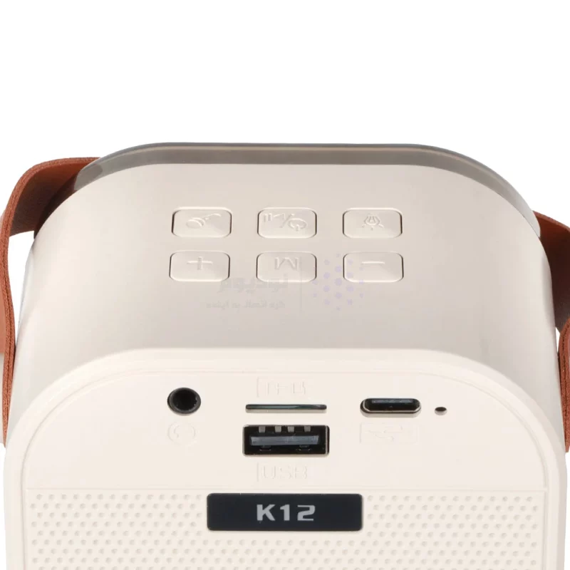 اسپیکر بی سیم مدل K12 - کرم - تصویر 6