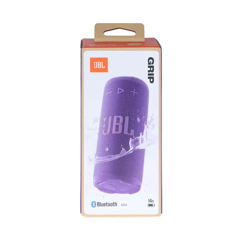 اسپیکر بی سیم JBL مدل Grip - بنفش (گارانتی 18ماهه شرکتی) - تصویر 6