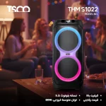 اسپیکر بی سیم TSCO مدل THM-S1022 80W - مشکی - تصویر 7