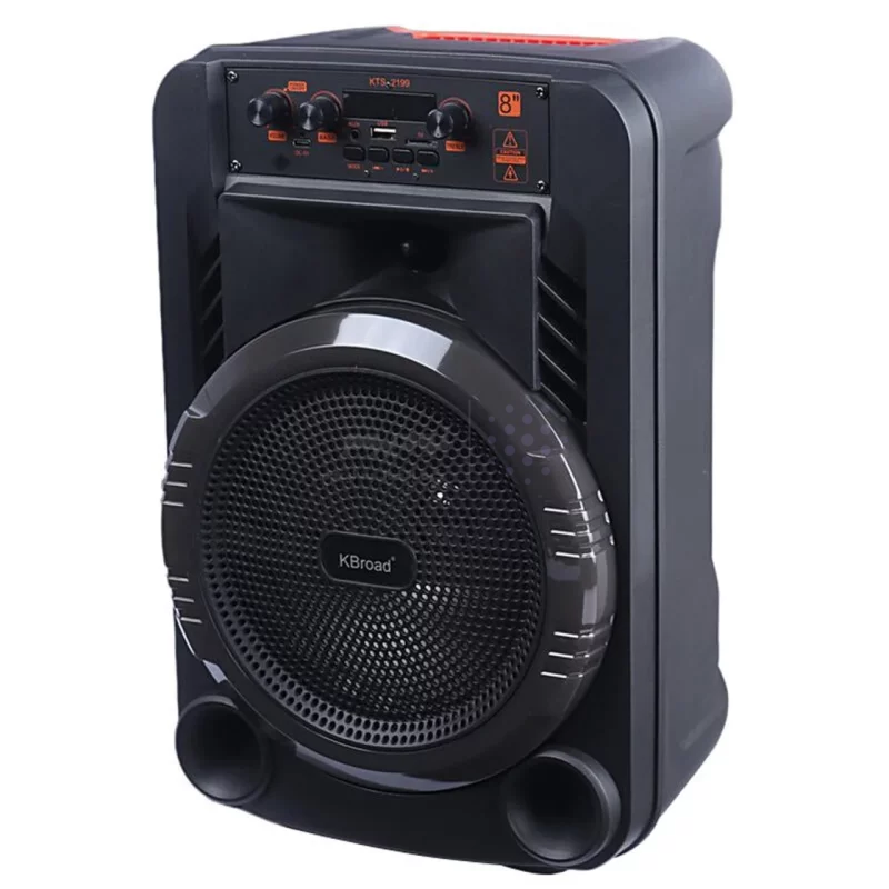 اسپیکر بی سیم Kbroad مدل KTS-2199 12W - مشکی - ASP (گارانتی شش ماهه آروین سپهر) - تصویر 4