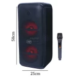 اسپیکر بی سیم Brodu مدل BTS-2225 75W - مشکی - ASP (گارانتی شش ماهه آروین سپهر) - تصویر 9