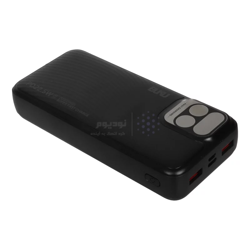 پاوربانک (PD و فست شارژ) BUKU 22.5W 20000mAh مدل MG-G123 - مشکی - MMS (گارانتی شش ماهه YA) - تصویر 5