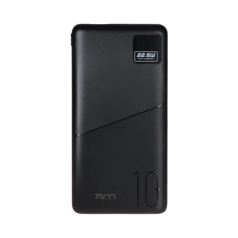 پاوربانک فست شارژ TSCO 10000mAh مدل TP 926 22.5W - مشکی - تصویر 2