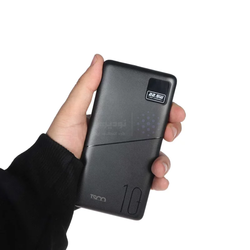 پاوربانک فست شارژ TSCO 10000mAh مدل TP 926 22.5W - مشکی - تصویر 7