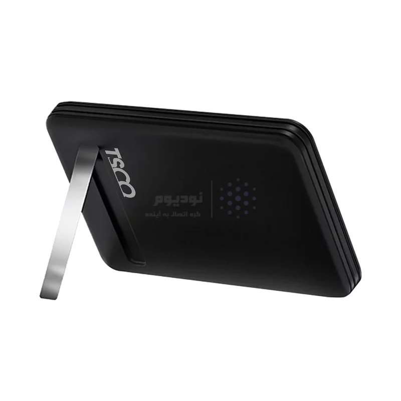 پاوربانک وایرلس فست شارژ TSCO 10000mAh مدل TP 1009W 20W - مشکی - تصویر 3