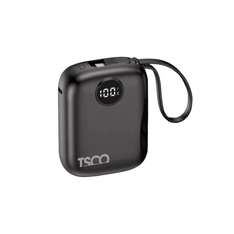 پاوربانک فست شارژ TSCO 10000mAh مدل TP 1007 20W - مشکی - تصویر 2