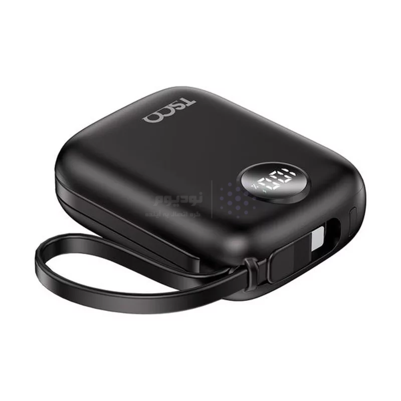 پاوربانک فست شارژ TSCO 10000mAh مدل TP 1007 20W - مشکی - تصویر 3