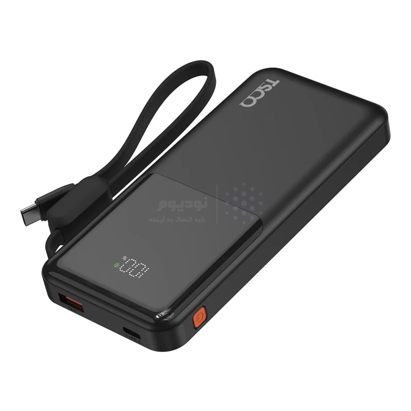 پاوربانک فست شارژ TSCO 10000mAh مدل TP 1013 22.5W - مشکی (گارانتی 12 ماهه TSCO) - تصویر 3
