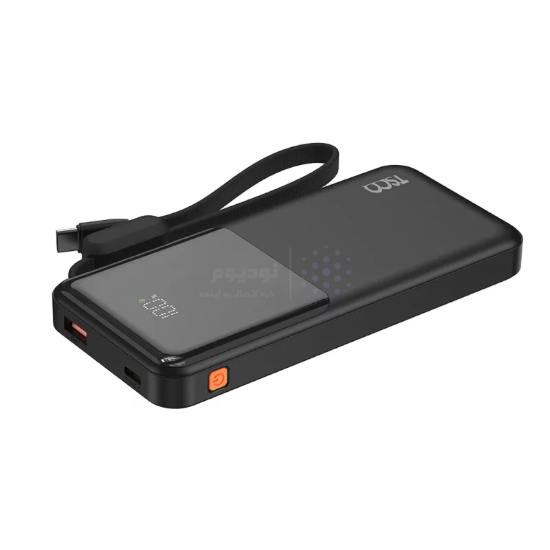 پاوربانک فست شارژ TSCO 10000mAh مدل TP 1013 22.5W - مشکی (گارانتی 12 ماهه TSCO) - تصویر 4
