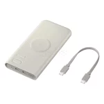 پاوربانک PD و فست شارژ Samsung 10000mAh مدل EB-U2510 25W - بژ (گارانتی یکساله شرکتی) NZ - تصویر 6