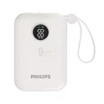 پاوربانک PD و فست شارژ Philips 10000mAh مدل DLP2228CW 22.5W - سفید (گارانتی دوساله سی آوا) - تصویر 4