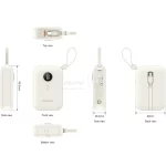 پاوربانک PD و فست شارژ Philips 10000mAh مدل DLP2228CW 22.5W - سفید (گارانتی دوساله سی آوا) - تصویر 6