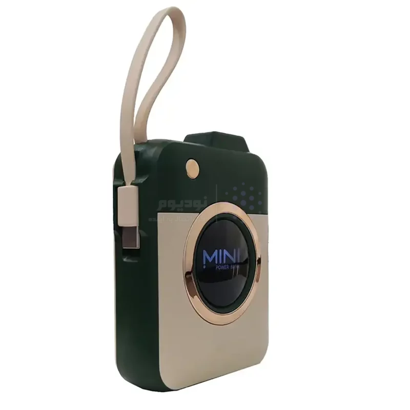 پاوربانک PD و فست شارژ BUKU 22.5W 10000mAh مدل MG-G169 به همراه کابل شارژ متصل Type-C - کرم سبز - MMS (گارانتی شش ماهه YA) - تصویر 6
