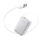 پاوربانک فست شارژ Anker 10000mAh مدل A1638H21 45W - سفید (گارانتی 18 ماهه شرکتی)