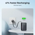 پاوربانک فست شارژ Anker 10000mAh مدل A1638H21 45W - سفید (گارانتی 18 ماهه شرکتی) - تصویر 6
