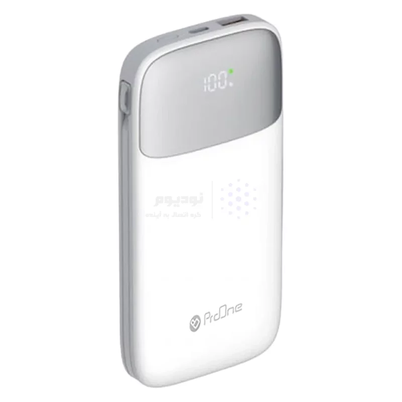 پاوربانک PD و فست شارژ ProOne 20000mAh مدل Volto 20 PPB5213 22.5W - سفید - تصویر 3