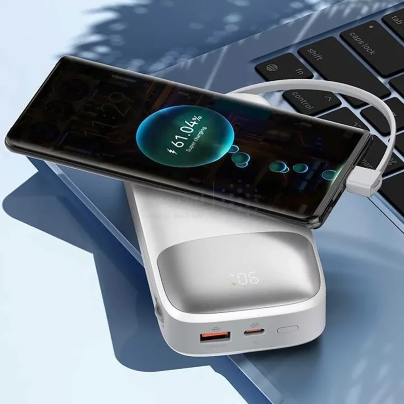 پاوربانک PD و فست شارژ ProOne 20000mAh مدل Volto 20 PPB5213 22.5W - سفید - تصویر 6