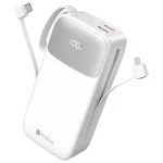 پاوربانک PD و فست شارژ ProOne 30000mAh مدل Volto 30 PPB5304 22.5W - سفید