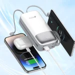 پاوربانک PD و فست شارژ ProOne 30000mAh مدل Volto 30 PPB5304 22.5W - سفید - تصویر 5