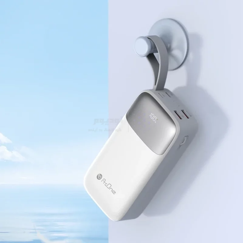 پاوربانک PD و فست شارژ ProOne 30000mAh مدل Volto 30 PPB5304 22.5W - سفید - تصویر 7