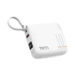 پاوربانک فست شارژ TSCO 10000mAh مدل TP 1005 22.5W - سفید