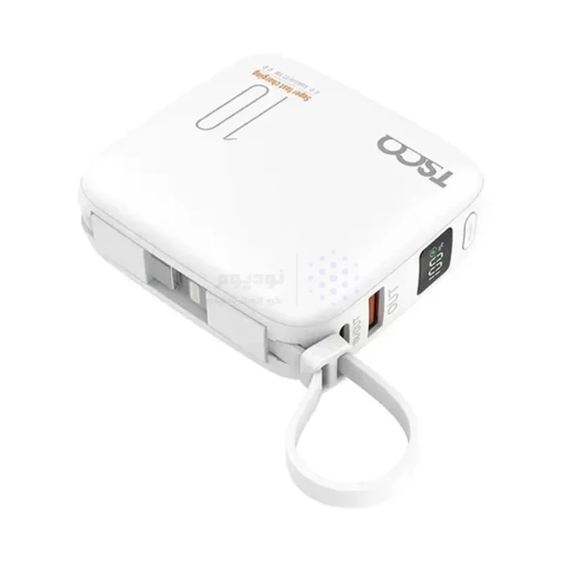 پاوربانک فست شارژ TSCO 10000mAh مدل TP 1005 22.5W - سفید - تصویر 4